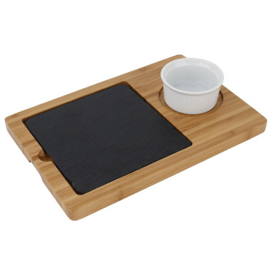 Planche support en bois 240 x 160mm pour ardoise CK409 - Olympia
