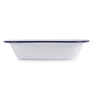 Plats de service rectangulaires acier émaillé 280x190mm (lot de 6) - Olympia
