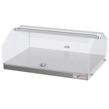 Vitrine neutre à poser, 1 étage L500mm - Diverso  au meilleur prix sur Restock CHR