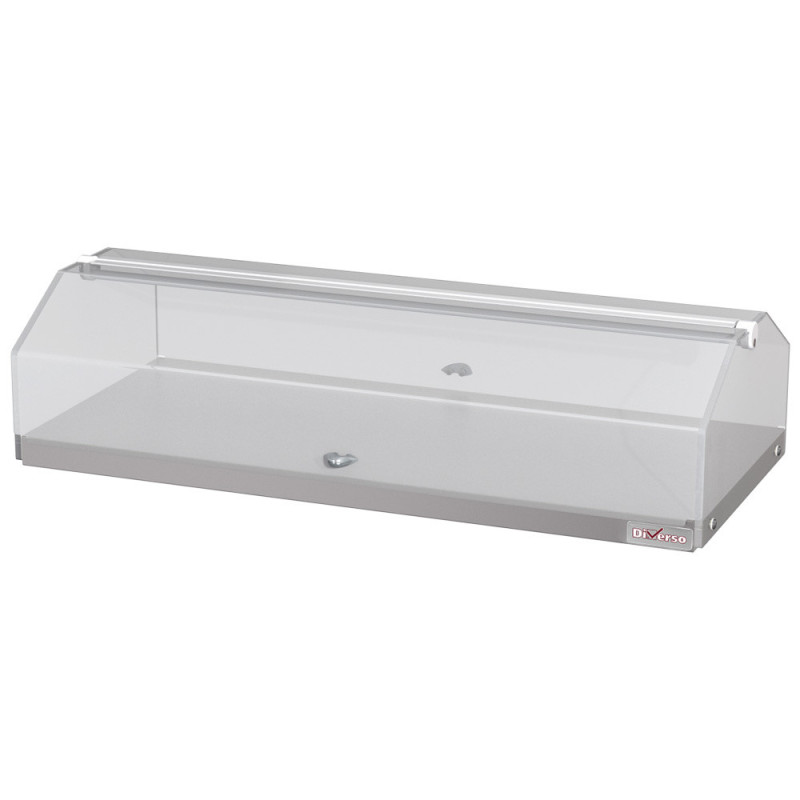 Vitrine neutre à poser, 1 étage L800mm - Diverso  au meilleur prix sur Restock CHR