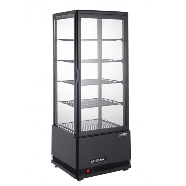 Vitrine réfrigérée noire 98 litres - Saro  au meilleur prix sur Restock CHR