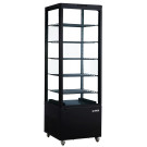 Vitrine réfrigérée 500 litres noire - Saro  au meilleur prix sur Restock CHR