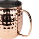 Mugs en acier inoxydable martelé Barware 440ml cuivre - Olympia