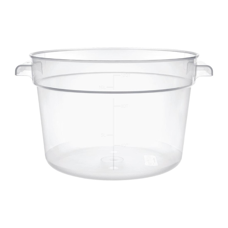 Conteneur alimentaire rond en polypropylène 10L - Vogue