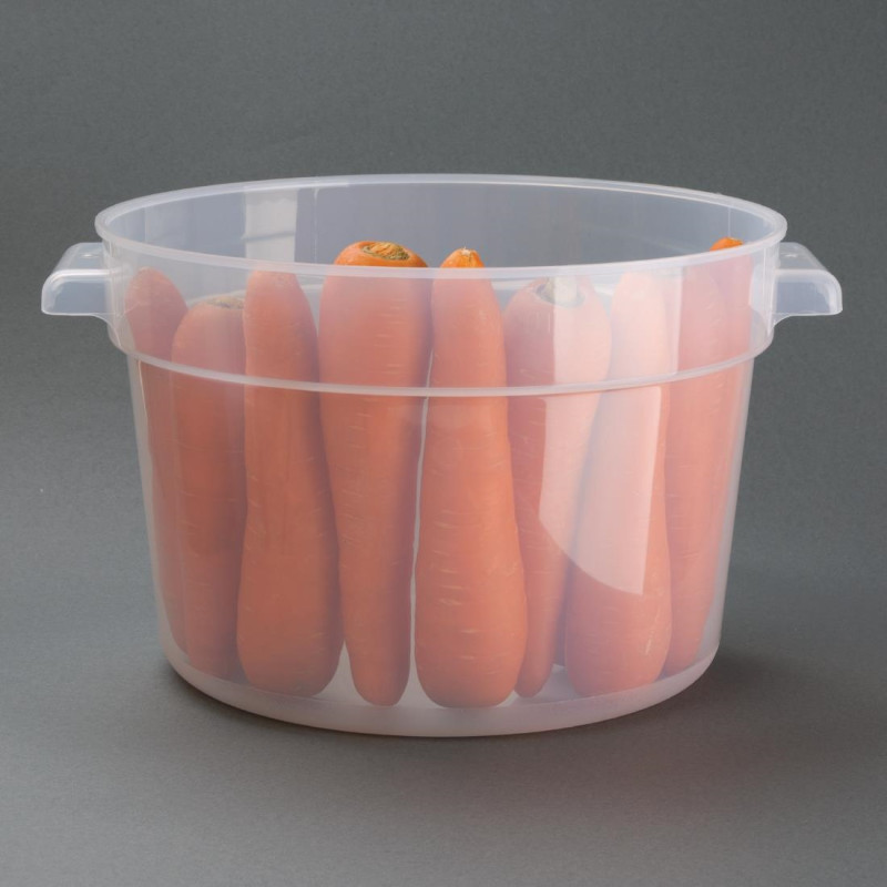 Conteneur alimentaire rond en polypropylène 10L - Vogue