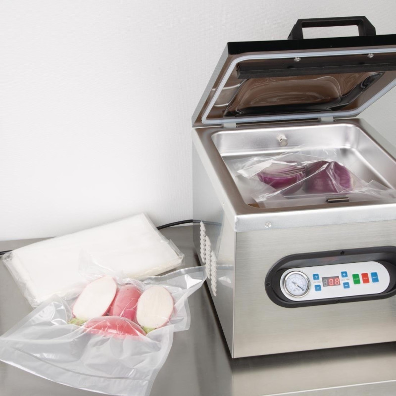 Sacs d'emballage sous vide 300x400mm gaufrés (Lot de 50) - Vogue