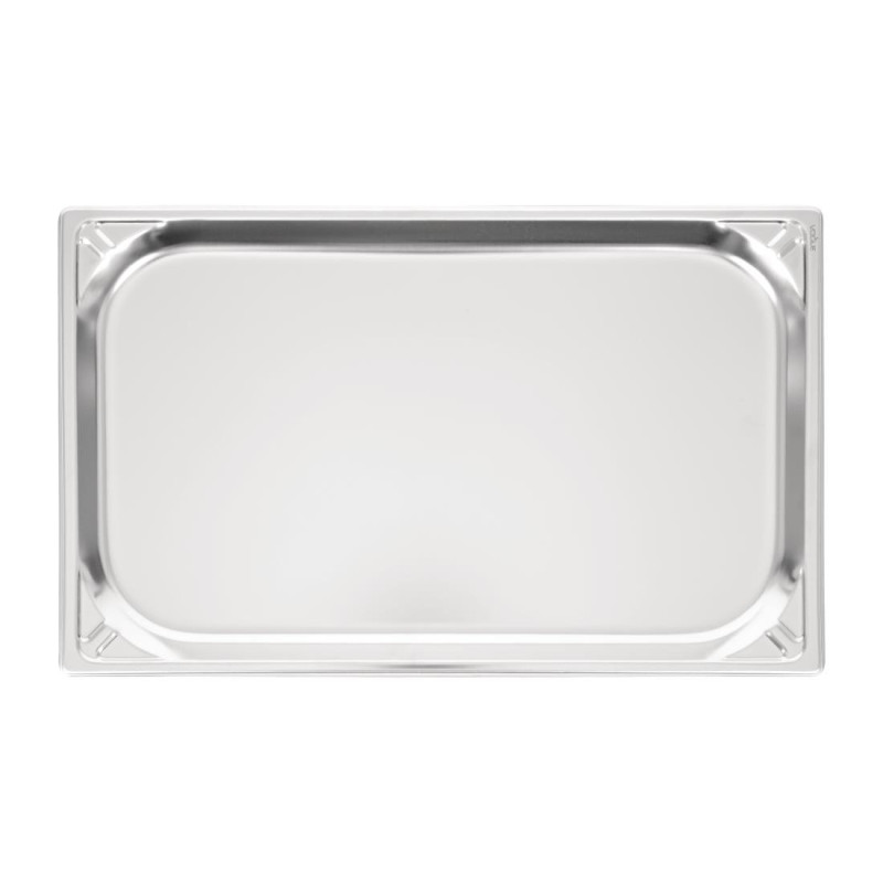 Bac inox 18/10 GN 1/1 professionnel 20mm - Vogue