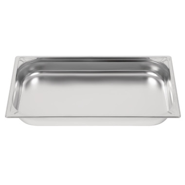 Bac inox 18/10 GN 1/1 professionnel 65mm - Vogue