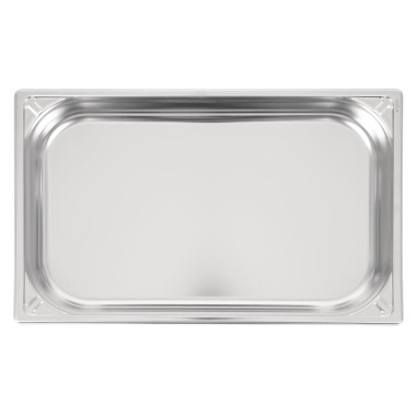Bac inox 18/10 GN 1/1 professionnel 65mm - Vogue