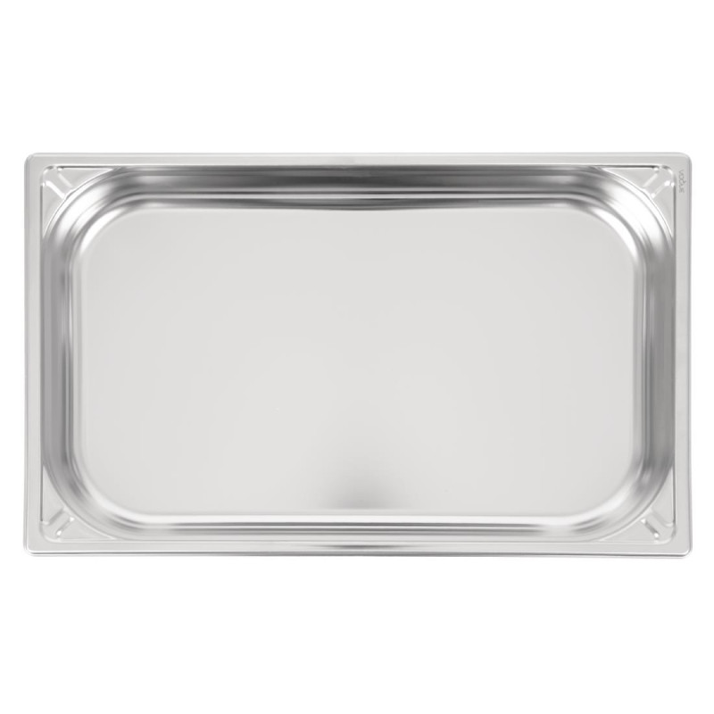 Bac inox 18/10 GN 1/1 professionnel 65mm - Vogue