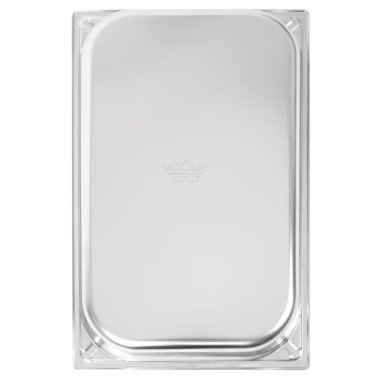 Bac inox 18/10 GN 1/1 professionnel 65mm - Vogue