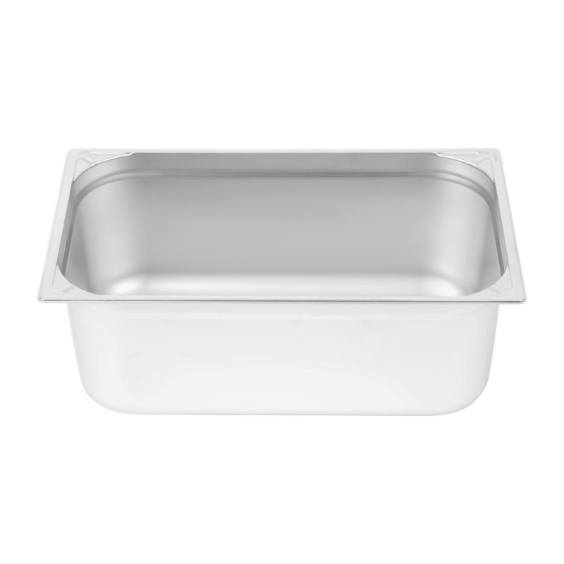 Bac inox 18/10 GN 1/1 professionnel 200mm - Vogue
