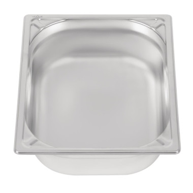 Bac inox 18/10 GN 1/2 professionnel 100mm - Vogue