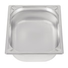 Bac inox 18/10 GN 1/2 professionnel 100mm - Vogue
