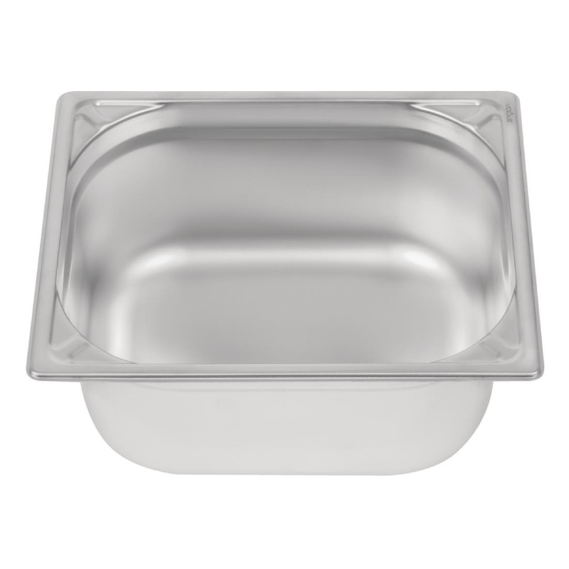 Bac inox 18/10 GN 1/2 professionnel 150mm - Vogue