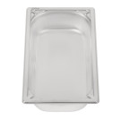 Bac inox 18/10 GN 1/3 professionnel 65mm - Vogue