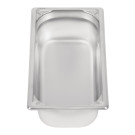 Bac inox 18/10 GN 1/3 professionnel 100mm - Vogue