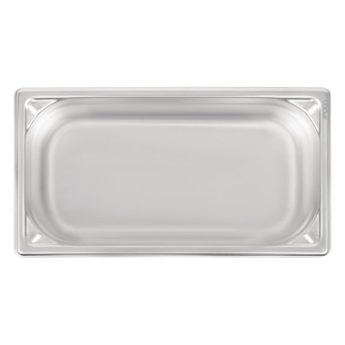 Bac inox 18/10 GN 1/3 professionnel 100mm - Vogue