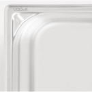 Bac inox 18/10 GN 1/3 professionnel 100mm - Vogue