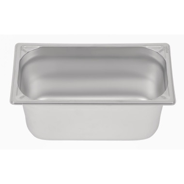 Bac inox 18/10 GN 1/3 professionnel 150mm - Vogue