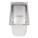 Bac inox 18/10 GN 1/3 professionnel 200mm - Vogue