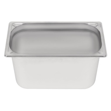 Bac inox 18/10 GN 1/3 professionnel 200mm - Vogue