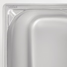Bac inox 18/10 GN 1/3 professionnel 200mm - Vogue