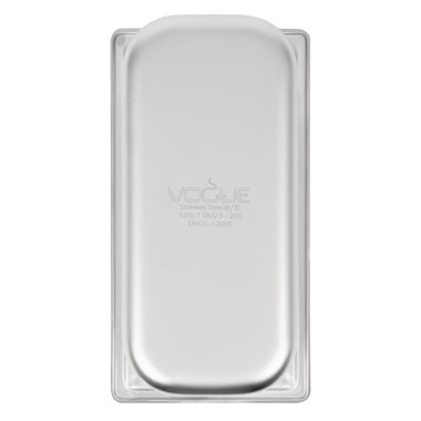Bac inox 18/10 GN 1/3 professionnel 200mm - Vogue