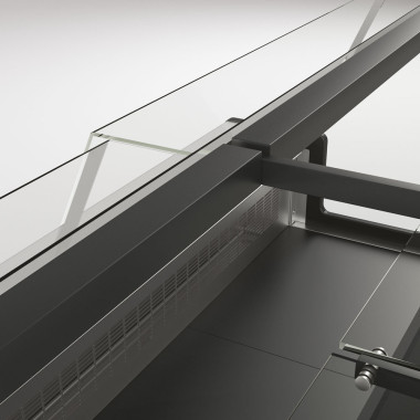Comptoir vitrine réfrigéré ventilé - Diamond  au meilleur prix sur Restock CHR