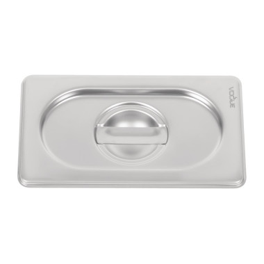 Couvercle inox 18/10 professionnel GN 1/9 - Vogue