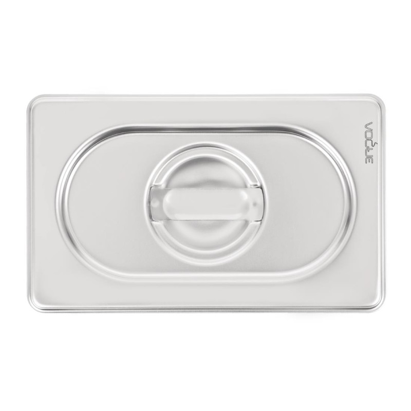 Couvercle inox 18/10 professionnel GN 1/9 - Vogue