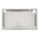 Bac inox 18/10 perforé GN 1/1 professionnel 65mm - Vogue