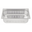 Bac inox 18/10 perforé GN 1/1 professionnel 150mm - Vogue