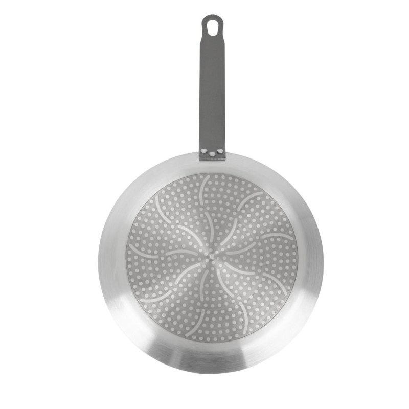 Crêpière antiadhésive induction en aluminium et téflon 260mm - Vogue