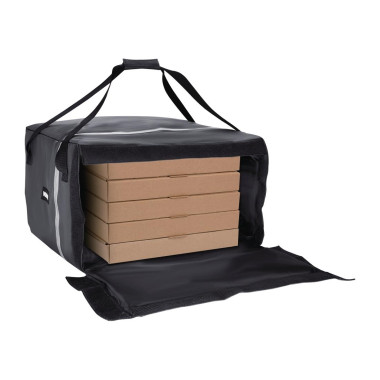 Sac à pizza isotherme gris 495 x 495 x 320 mm - Vogue