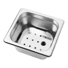 Égouttoir en acier inoxydable pour GN 1/6 - Vogue