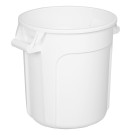 Conteneur rond blanc 38L - Vogue