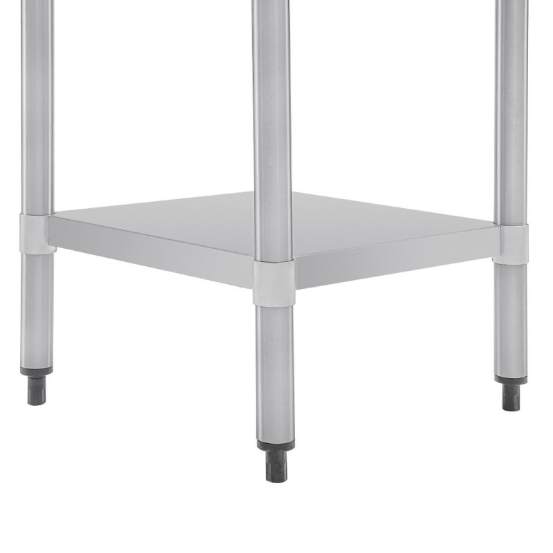 Table en acier inoxydable sans rebord 600 x 700mm - Vogue
