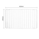 Grille de refroidissement 432 x 254mm - Vogue