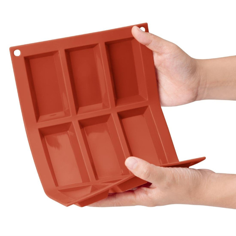 Plaque de 9 moules à gâteau en silicone - Vogue