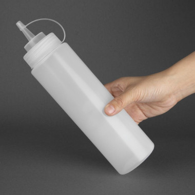 Distributeur de sauce 682ml transparent - Vogue