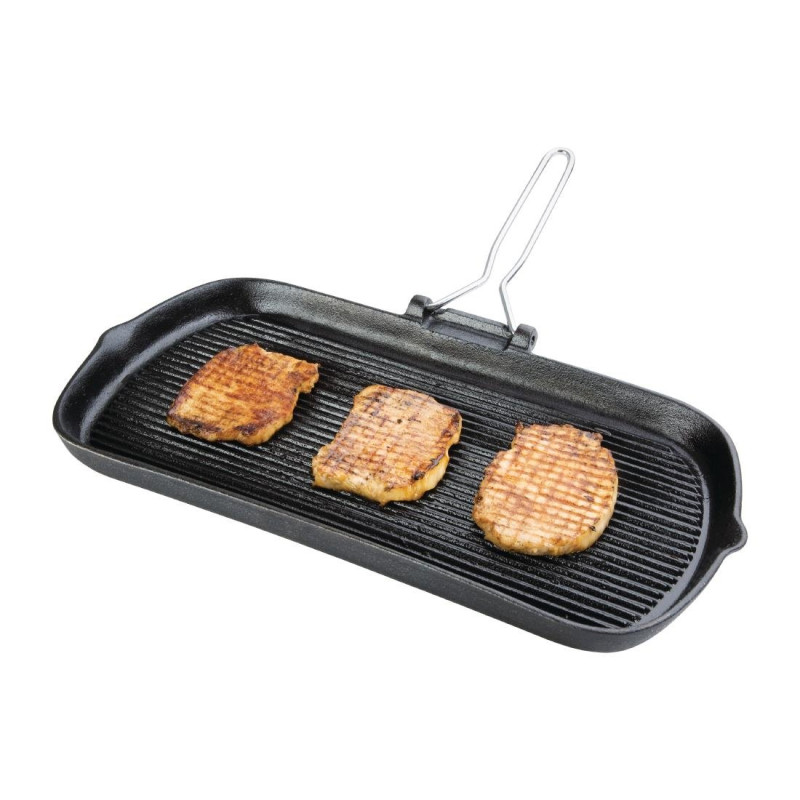 Poêle grill en fonte - Vogue