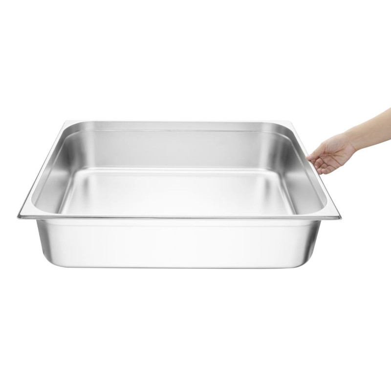 Bac Gastronorme inox GN 2/1 150mm - Vogue