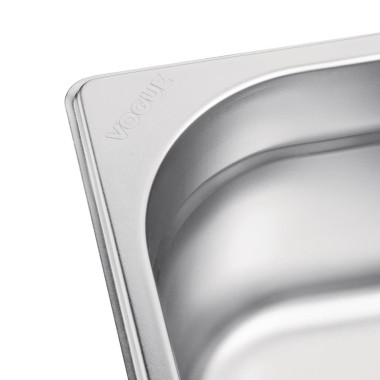 Bac Gastronorme inox GN 1/3 100mm - Vogue