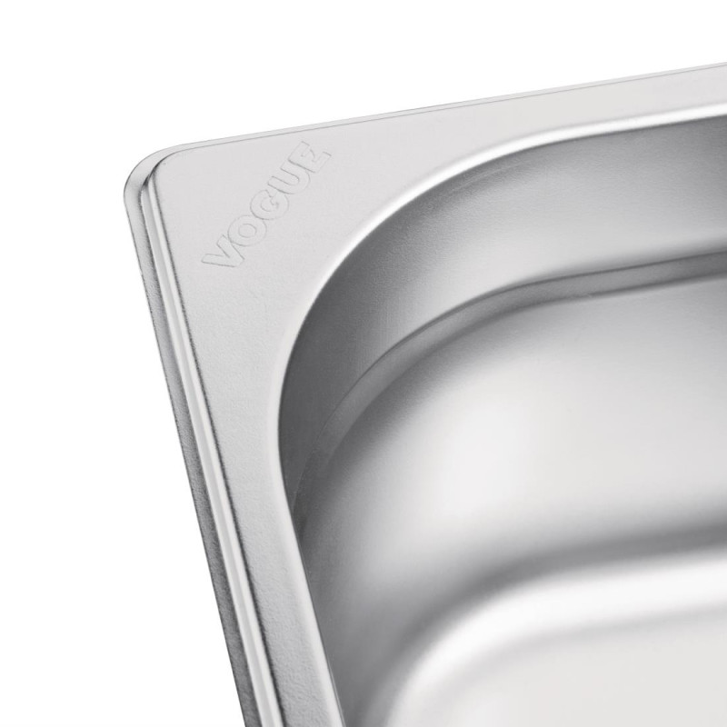 Bac Gastronorme inox GN 1/3 100mm - Vogue