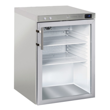 Congélateur ventilé 200L en ABS thermostat numérique porte en verre alarme haute température - Cool Head  au meilleur prix sur R
