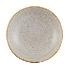 Assiettes coupes rondes Stonecast Raw Grey 184mm (Lot de 12) - Churchill