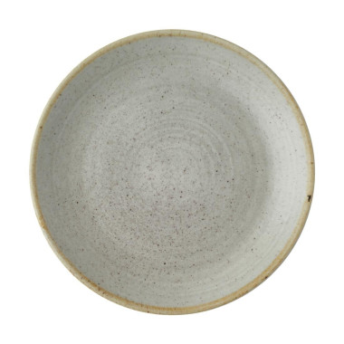 Assiettes rondes Stonecast Raw Evolve Grey 220mm (Lot de 12) - Churchill