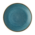 Assiettes rondes Stonecast Raw Evolve Teal 220mm (Lot de 12) - Churchill