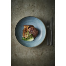Assiettes rondes Stonecast Raw Evolve Teal 220mm (Lot de 12) - Churchill